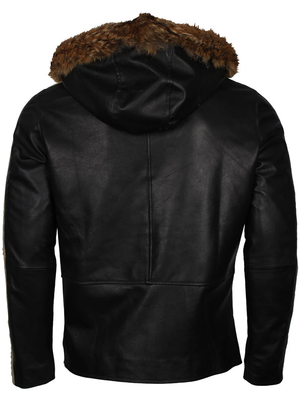 Star Wars Diego Luna Cassian Andor Black Leather Jacket Shop now