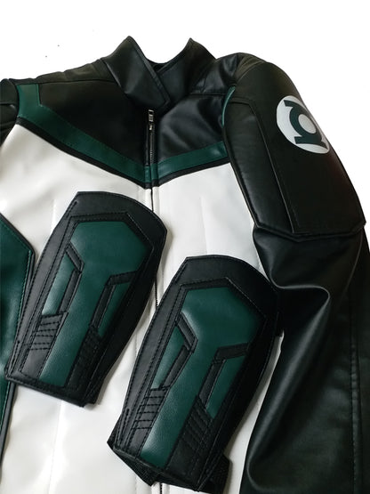 Superman 2025 Guy Gardener Green Lantern Leather Jacket Black Friday Sale