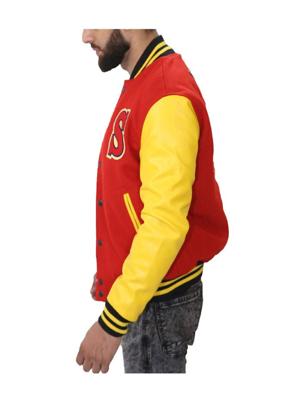 Superman Smallville Tom Welling Crows Varsity Jacket Christmas Sale