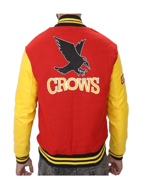 Superman Smallville Tom Welling Crows Varsity Jacket Hot Sale