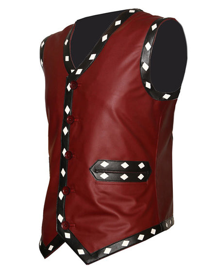 The Warriors Michael Beck Leather Vest Halloween Costume Free Shipping UK USA Canada