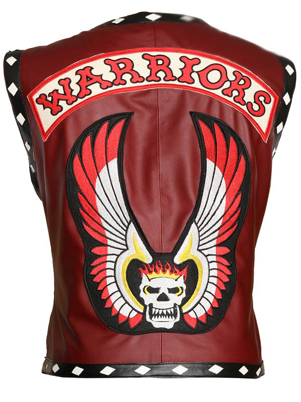 The Warriors Michael Beck Leather Vest Halloween Costume Sale