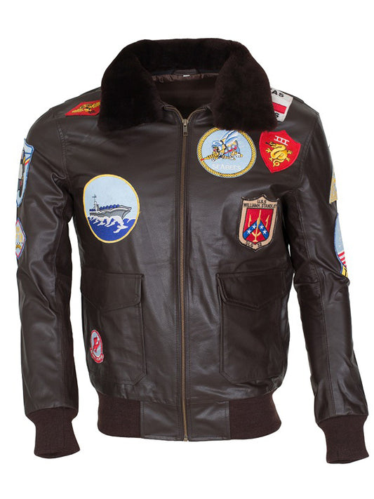 Tom Gun B3 Bomber Aviator Maverick Tom Cruise Leather Jacket