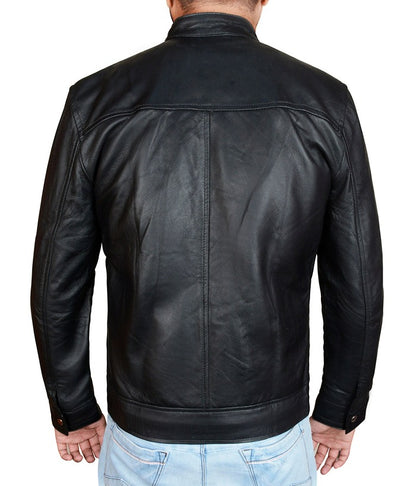 Tom Hardy Eddie Brock Venom Leather Jacket Celebrity Style Sale