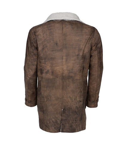 Tom Hardy The Dark Knight Rises Hooded Distressed Bane Leather Coat Free Shipping UK USA Canada