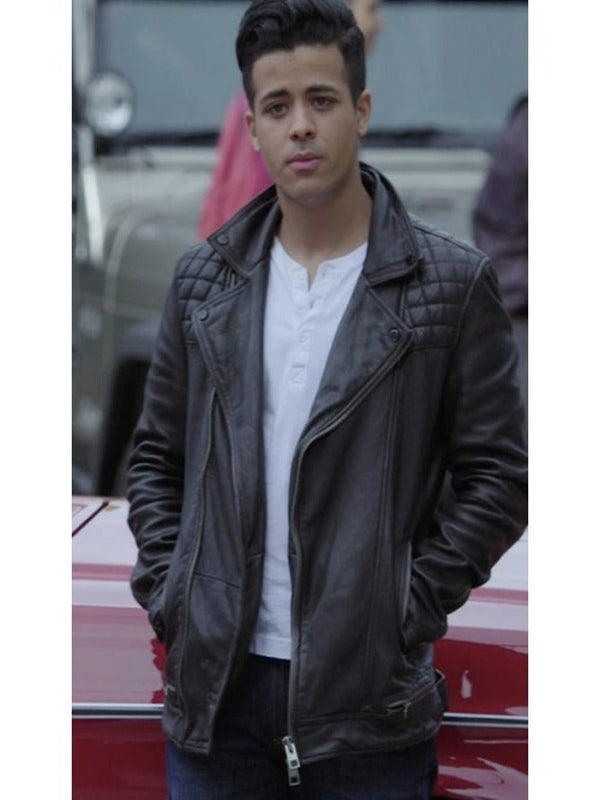 Tony Padilla 13 Reasons Why Black Leather Jacket