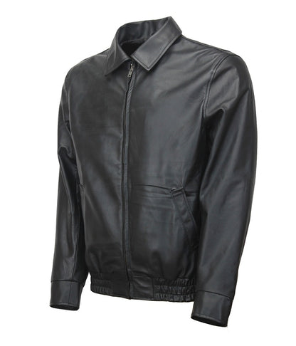 Tony Soprano The Sopranos Black Leather Jacket Celebrity Outfits