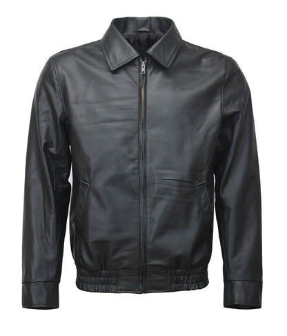 Tony Soprano The Sopranos Black Leather Jacket Free Shipping USA Australia Canada