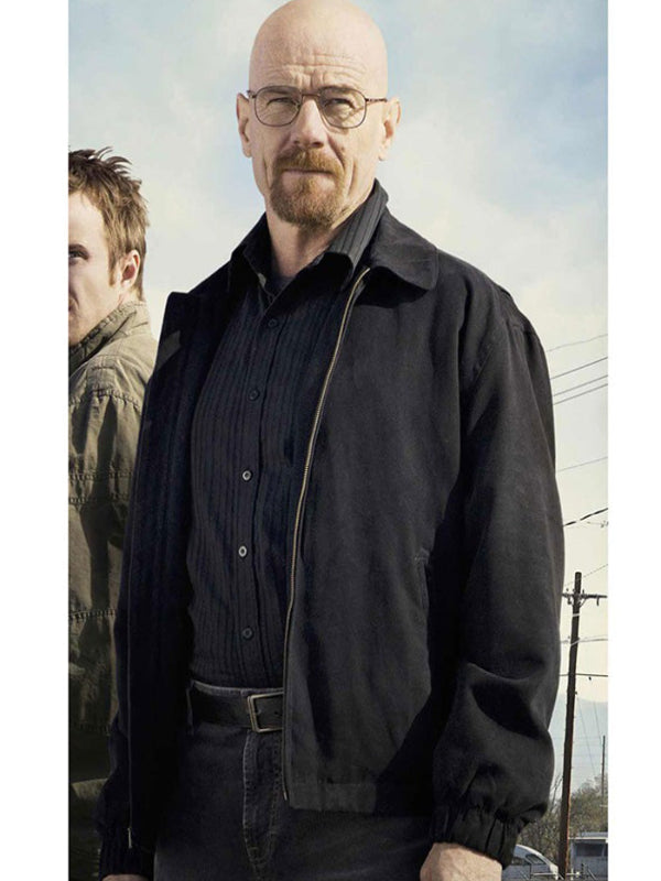 Walter White The Breaking Bad Black Cotton Jacket