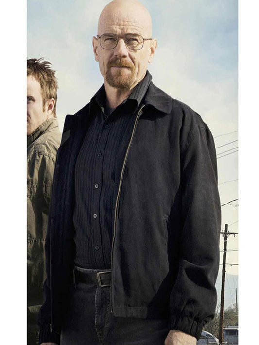 Walter White The Breaking Bad Black Cotton Jacket