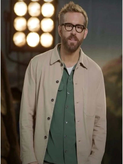 Welcome to Wrexham Ryan Reynolds Cotton Jacket