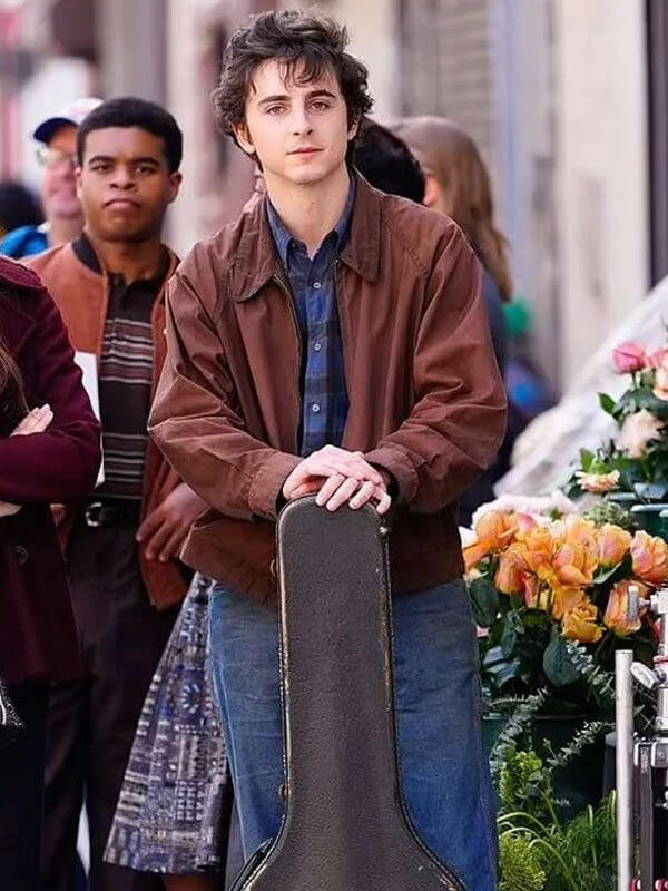 A Complete Unknown Timothée Chalamet Cotton Jacket