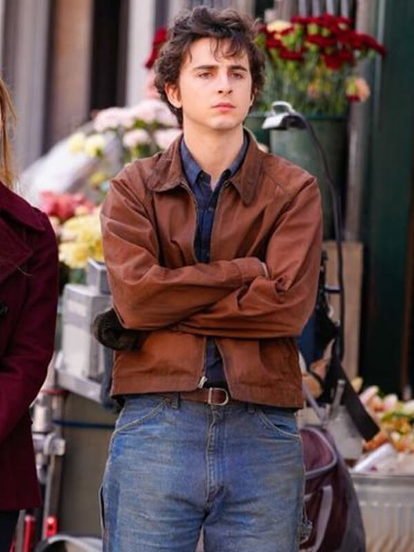 A Complete Unknown Timothée Chalamet Cotton Jacket