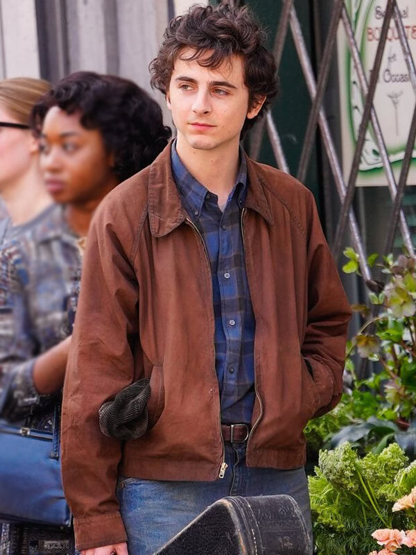 A Complete Unknown Timothée Chalamet Cotton Jacket