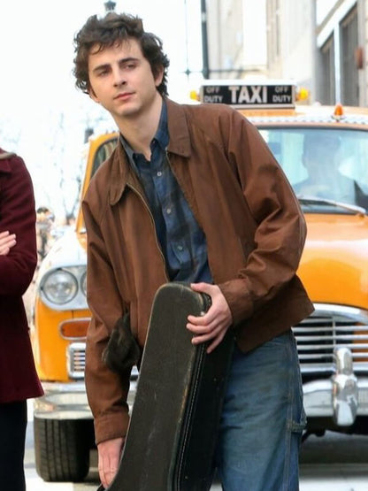 A Complete Unknown Timothée Chalamet Cotton Jacket