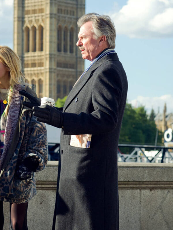 A Long Way Down 2014 Sam Neill Trench Coat