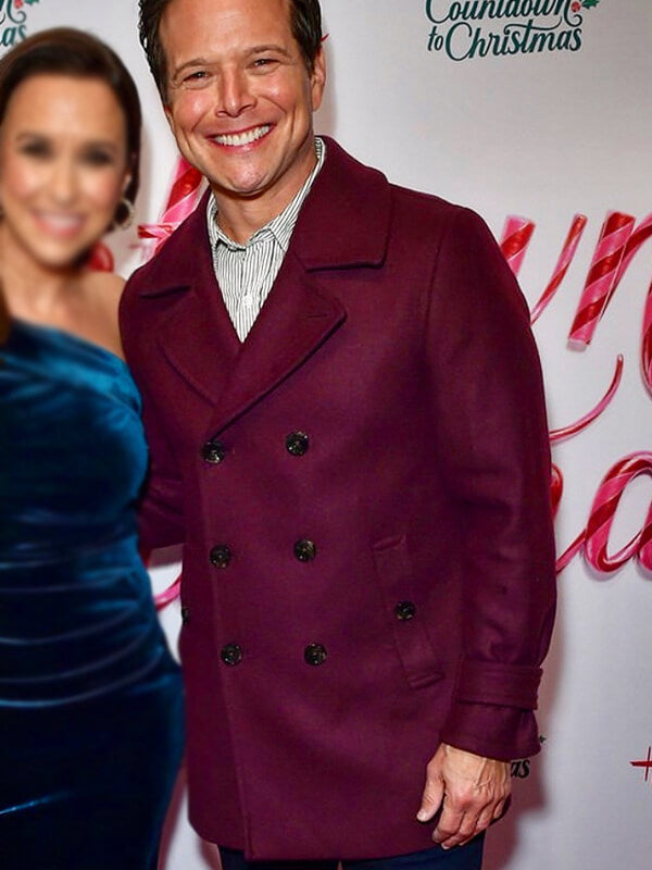 A Merry Scottish Christmas Scott Wolf Purple Coat