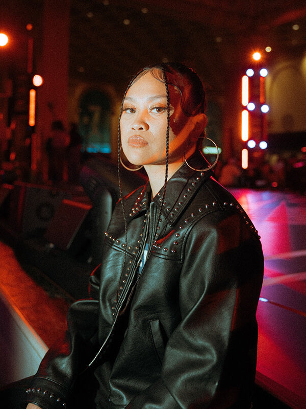 A Night Of Pride Ruby Ibarra Black Leather Jacket