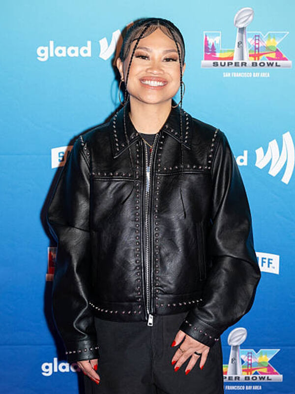 A Night Of Pride Ruby Ibarra Black Leather Jacket