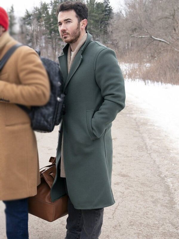 A Very Jonas Christmas Kevin Jonas Wool Coat