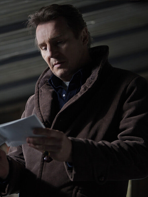 A Walk Among The Tombstones Liam Neeson Corduroy Coat