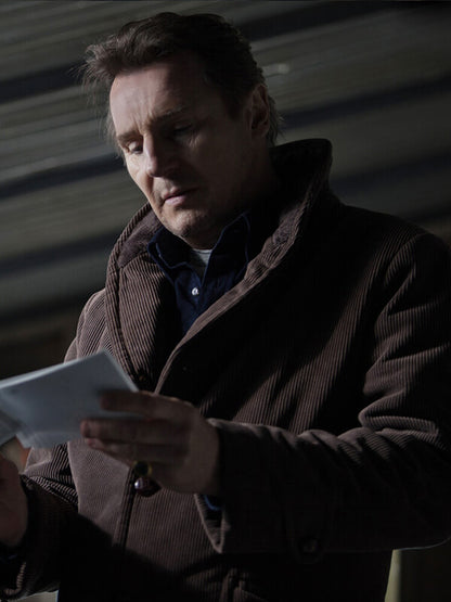 A Walk Among The Tombstones Liam Neeson Corduroy Coat