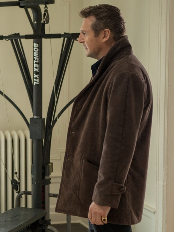 A Walk Among The Tombstones Liam Neeson Corduroy Coat