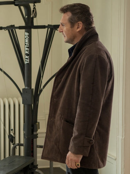A Walk Among The Tombstones Liam Neeson Corduroy Coat