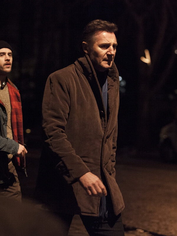 A Walk Among The Tombstones Liam Neeson Corduroy Coat