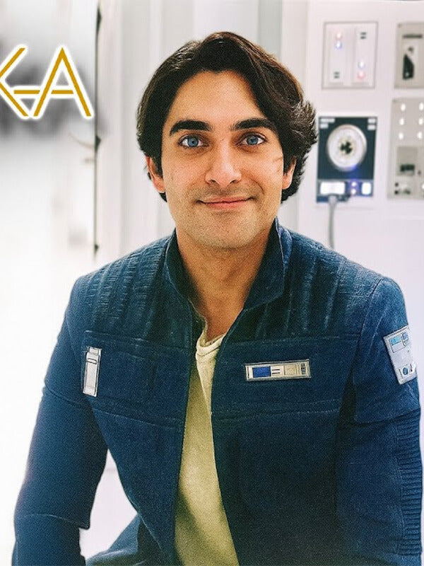Ahsoka S02 Ezra Bridger Blue Cotton Jacket