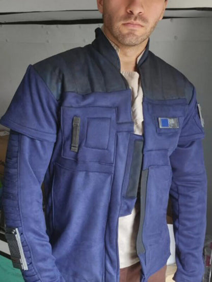 Ahsoka S02 Ezra Bridger Blue Cotton Jacket
