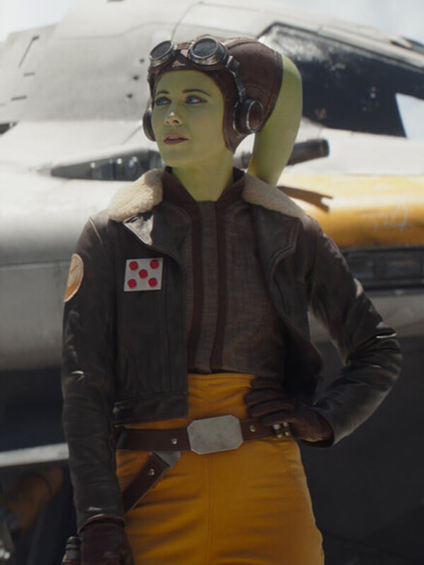 Ahsoka TV Series Hera Syndulla Black Leather Jacket