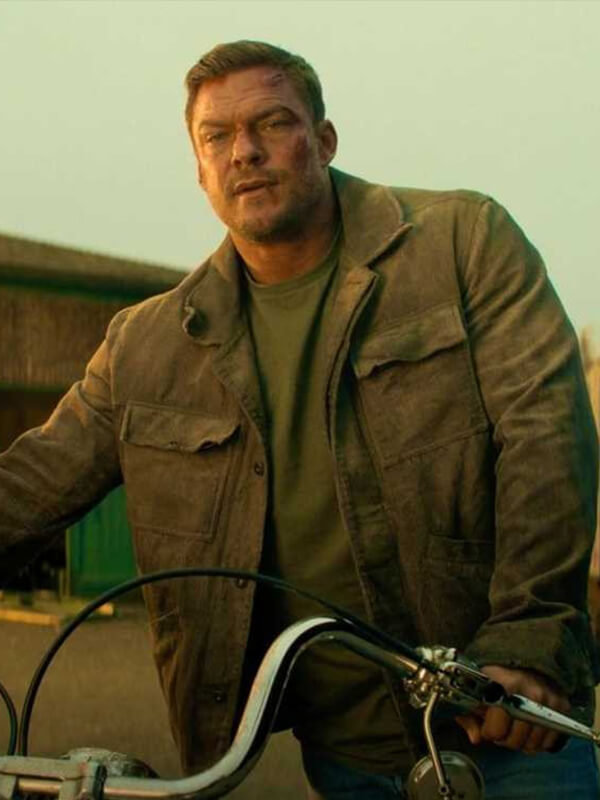 Alan Ritchson Reacher S03 Cotton Jacket