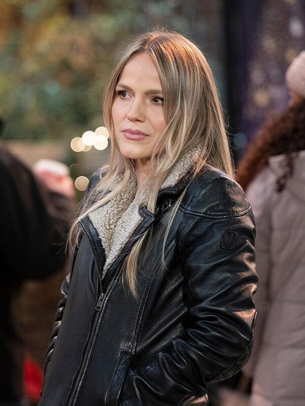Alexa Havins General Hospital Biker Leather Jacket