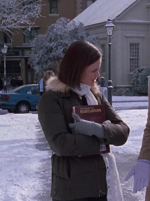 Alexis Bledel Gilmore Girls Green Parka Jacket