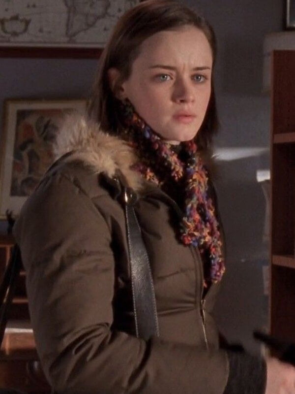 Alexis Bledel Gilmore Girls Green Parka Jacket