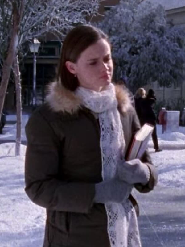 Alexis Bledel Gilmore Girls Green Parka Jacket