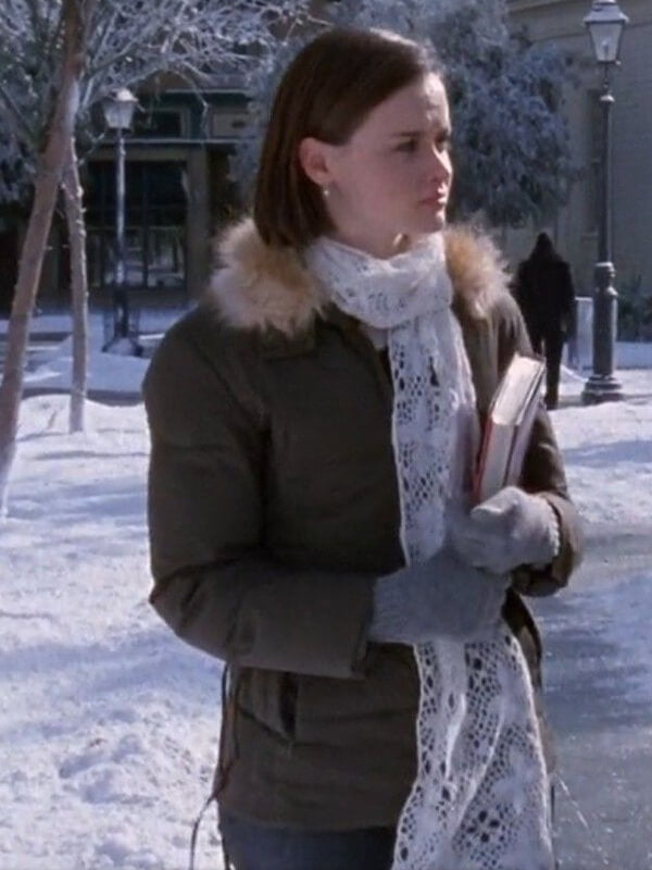 Alexis Bledel Gilmore Girls Green Parka Jacket
