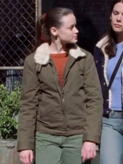 Alexis Bledel Gilmore Girls Rory Gilmore Cotton Jacket