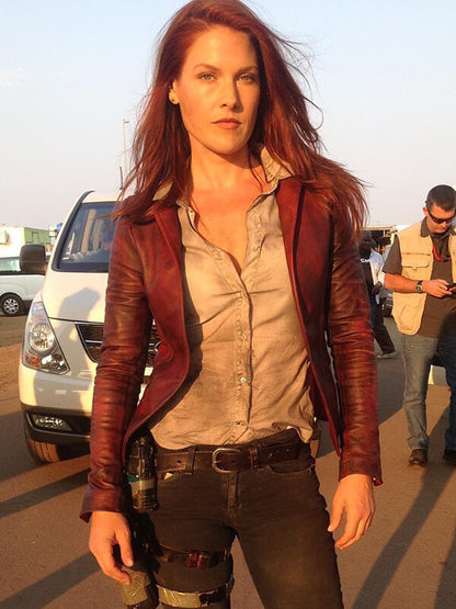 Ali Larter Resident Evil The Final Chapter Leather Jacket