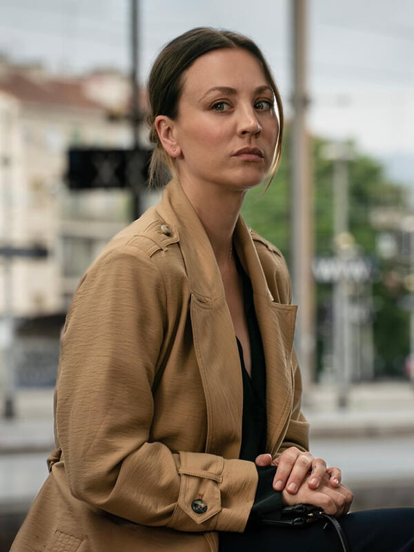 Alice Monroe Vanished 2026 Kaley Cuoco Cotton Coat