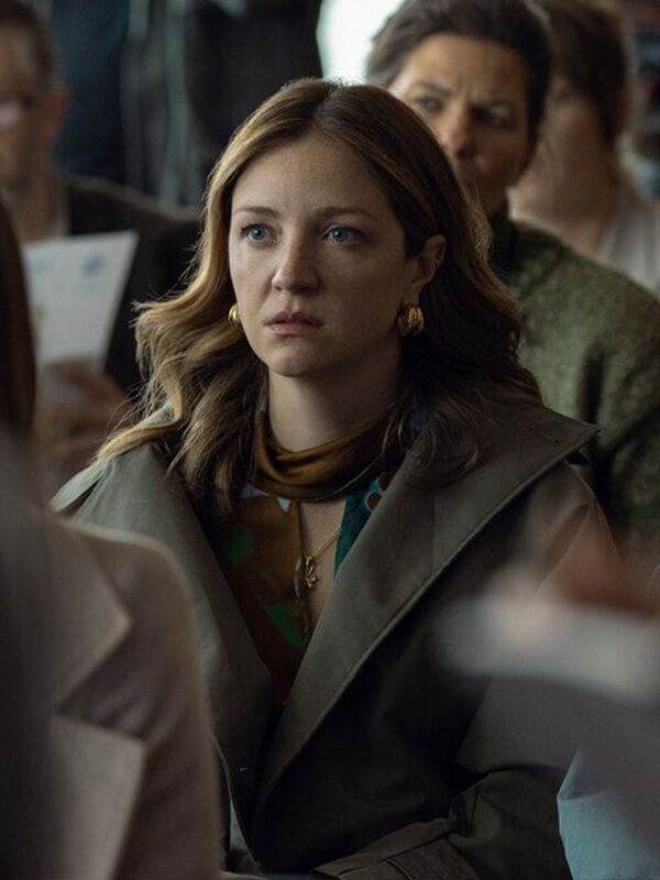 All Her Fault S01 Abby Elliott Green Jacket