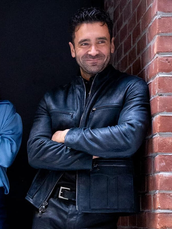 Allan Hawco Saint-Pierre Premiere Leather Jacket