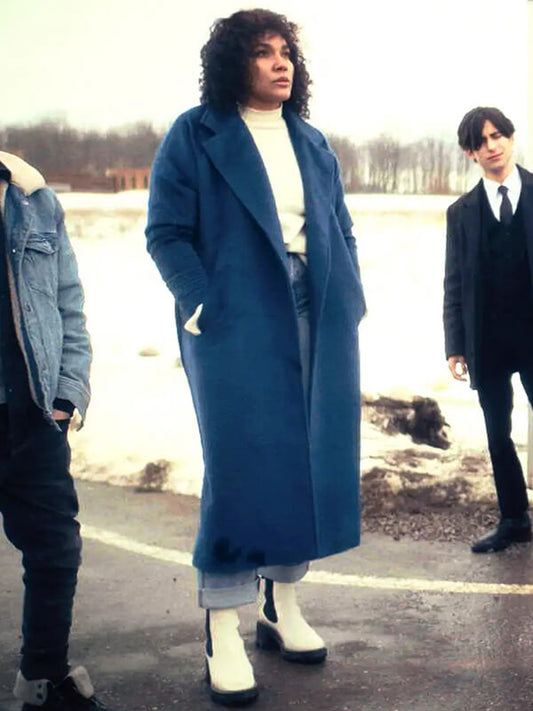 Allison Hargreeves The Umbrella Academy Blue Wool Coat