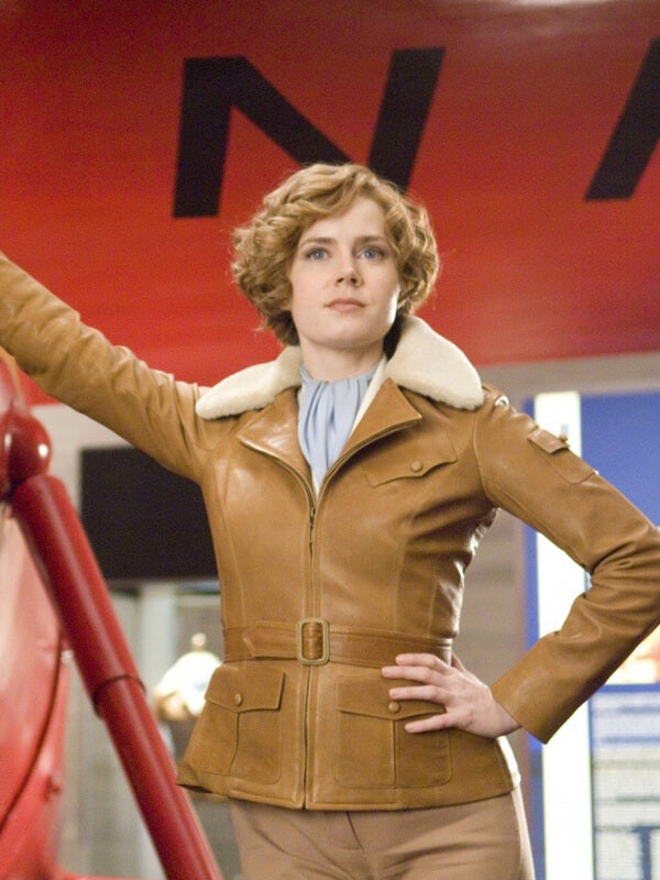 Amelia Earhart Night at the Museum Shearling Jacket