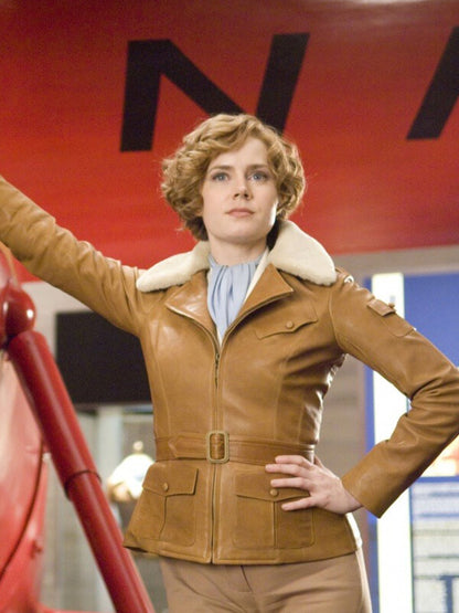 Amelia Earhart Night at the Museum Shearling Jacket