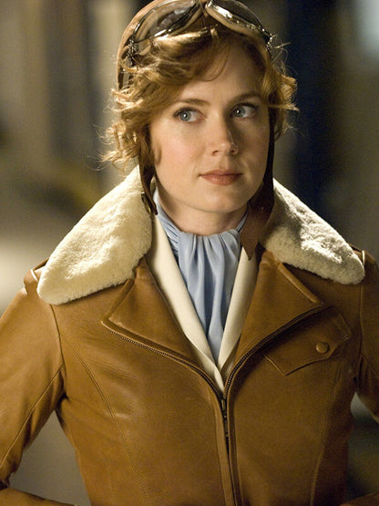 Amelia Earhart Night at the Museum Shearling Jacket