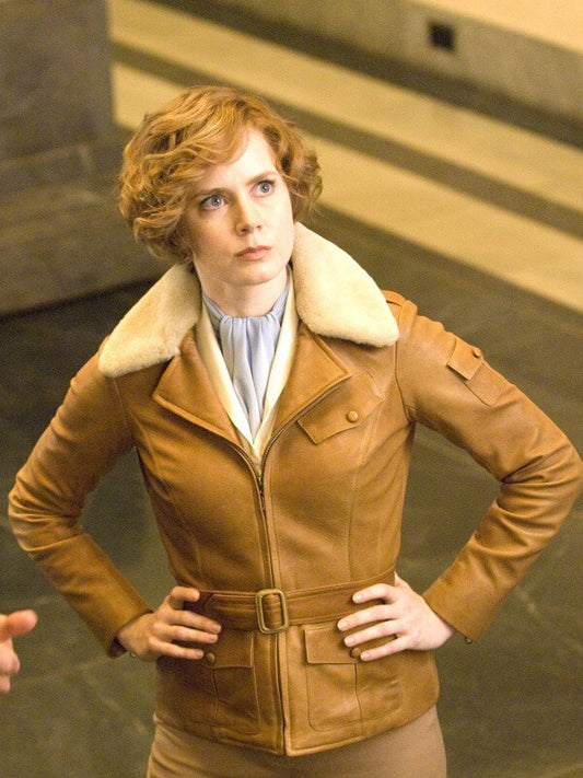 Amelia Earhart Night at the Museum Shearling Jacket