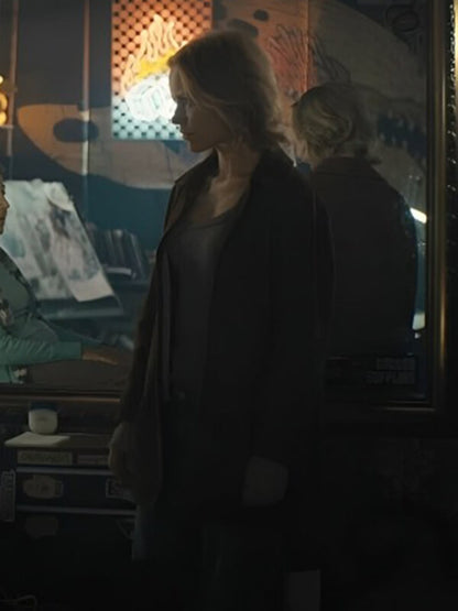 Amelia Eve Insidious Out of the Further Brown Suede Coat