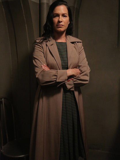 American Horror Story Franka Potente S02 Trench Coat